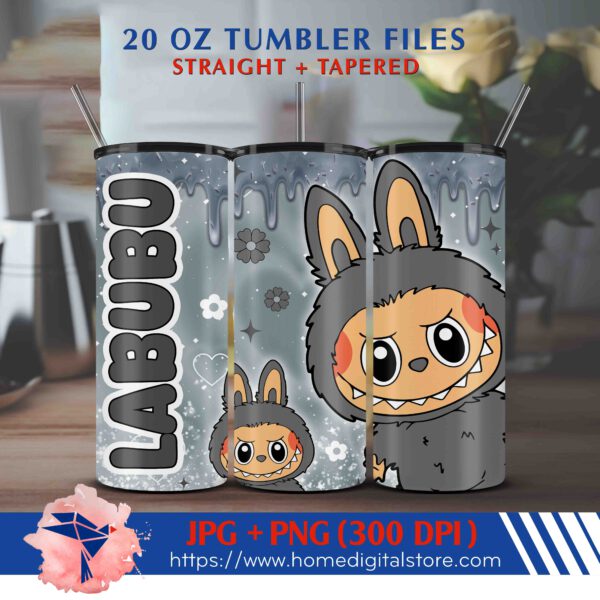 Labubu Tumbler Wrap 20oz