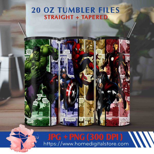 Tumbler Wrap Avenger 20oz
