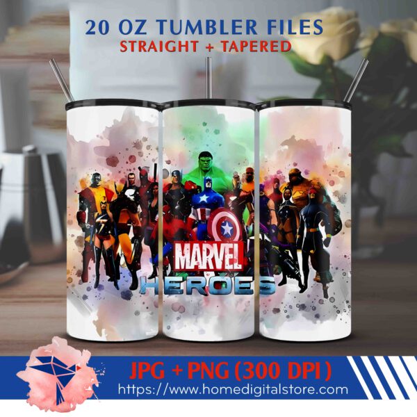 Tumbler Wrap Avenger 20oz