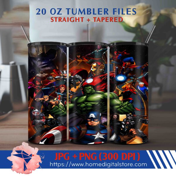 20oz Avenger Tumbler Wrap