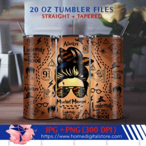 Harry Potter Tumbler Wrap 20oz