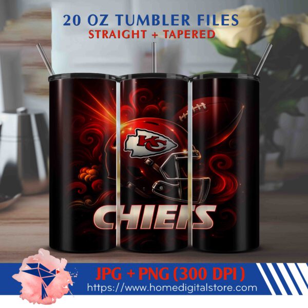 KC Chiefs Tumbler Wrap