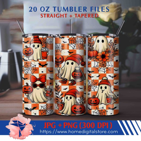 20oz Halloween Tumbler Wrap