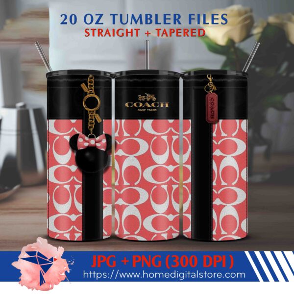 20oz Coach Tumbler Wrap