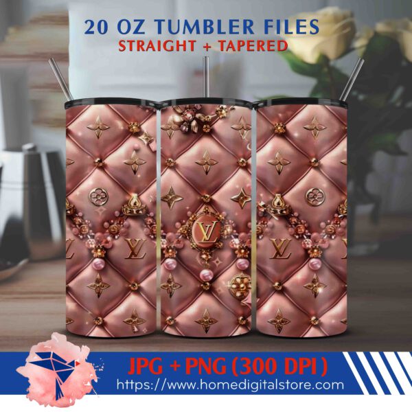20oz Louis Vuitton Tumbler Wrap
