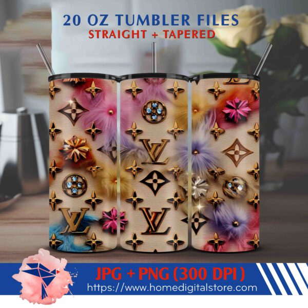 20oz Louis Vuitton Tumbler Wrap