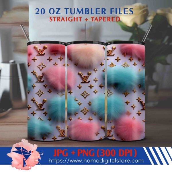 20oz Louis Vuitton Tumbler Wrap