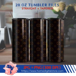 20oz Louis Vuitton Tumbler Wrap
