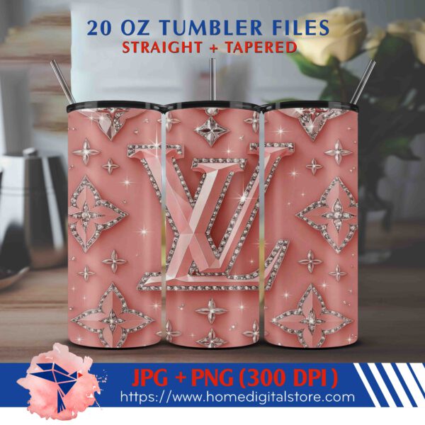 Louis Vuitton Tumbler Wrap 20oz