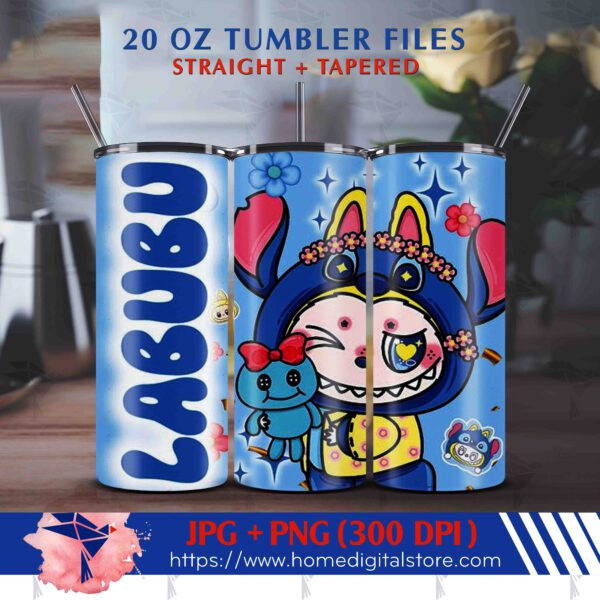 Labubu Tumbler Wrap