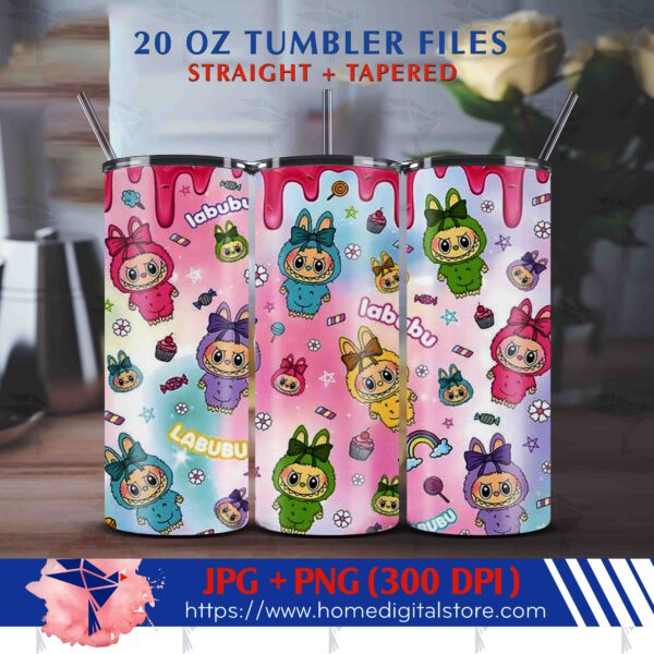 Labubu Tumbler Wrap 20oz