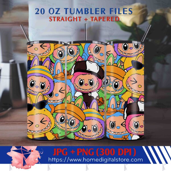 Labubu Tumbler Wrap 20oz