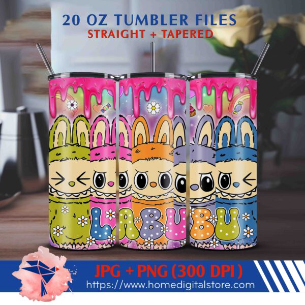 Labubu Tumbler Wrap 20oz