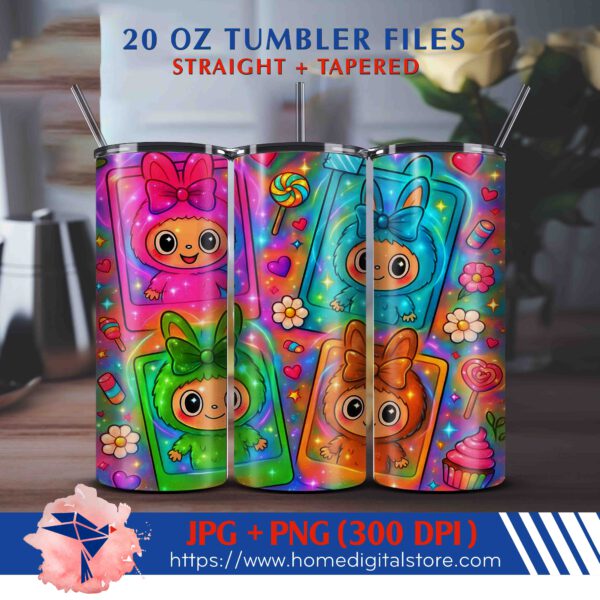 Labubu Tumbler Wrap 20oz