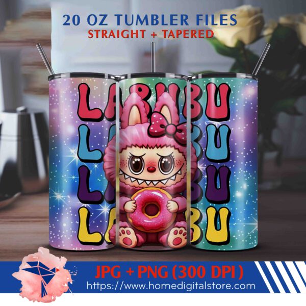 Labubu Tumbler 20oz Wrap
