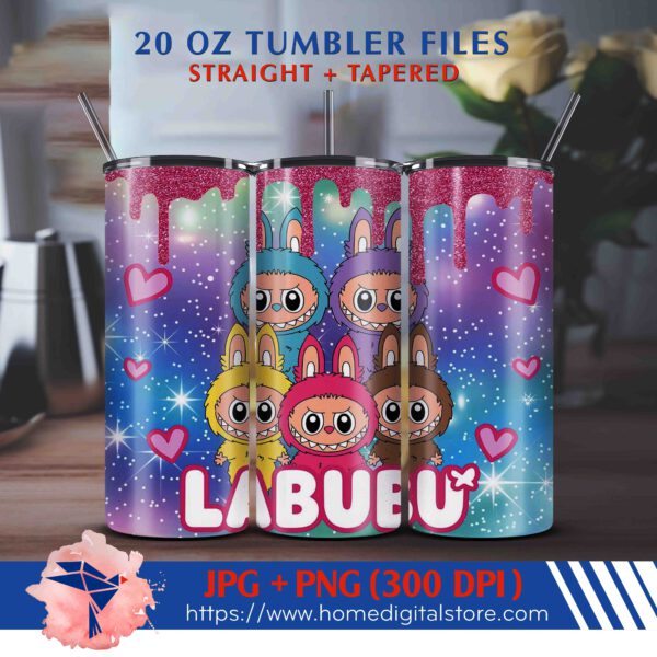 Labubu Tumbler 20oz Wrap