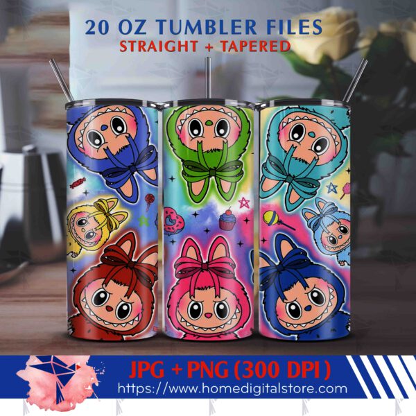 Labubu Tumbler Wrap