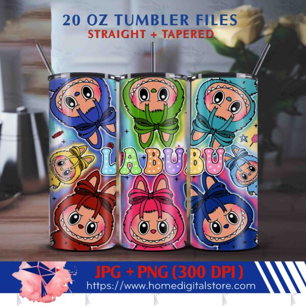 Labubu Tumbler Wrap 20oz