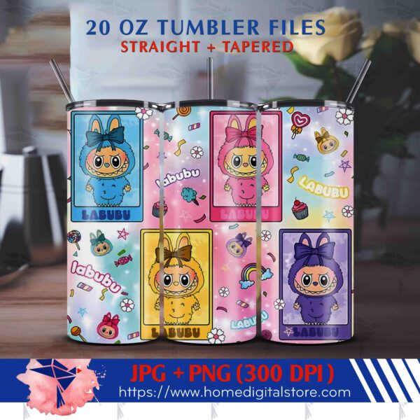 Labubu Tumbler Wrap 20oz