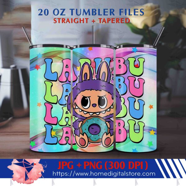 20oz Labubu Tumbler Wrap