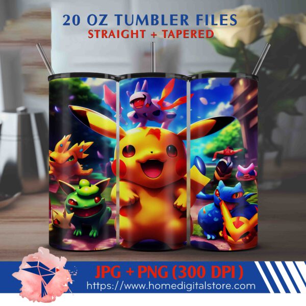 20oz Pokemon Tumbler