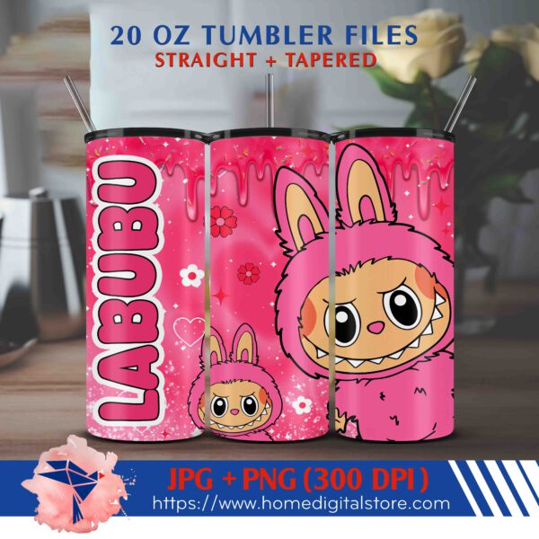 Labubu Tumbler Wrap 20oz