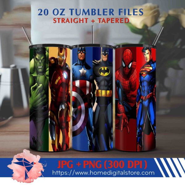 Tumbler Wrap 20oz Avenger