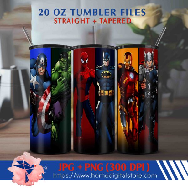 Tumbler Wrap Avenger 20oz