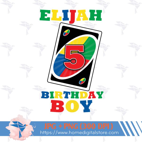Birthday Boy UNO
