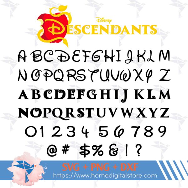 Decendants Font