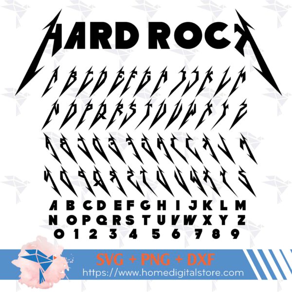 Hard Rock Font