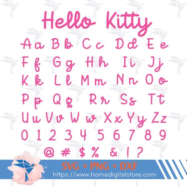 Hello Kitty Font
