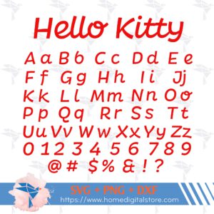 Hello Kitty Font