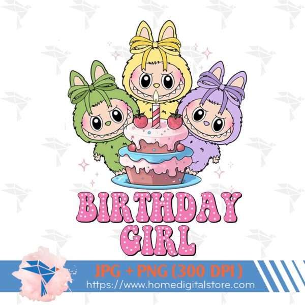 Labubu Birthday Girl