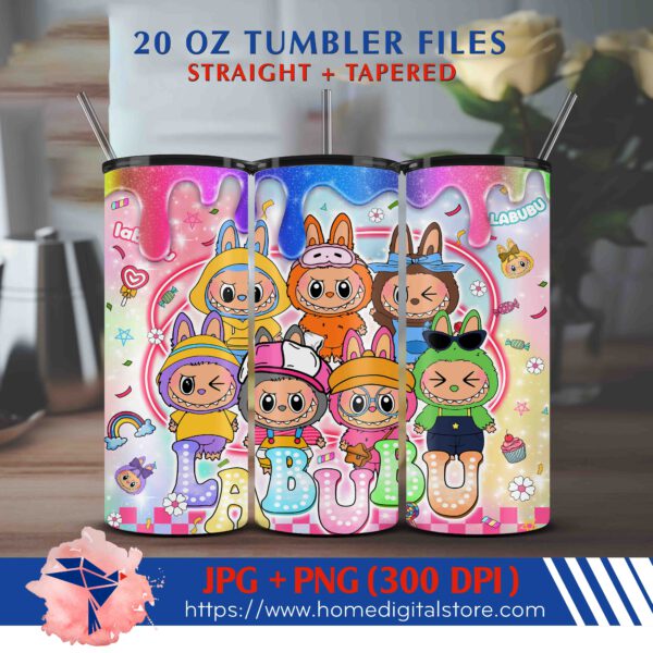 Labubu Tumbler Wrap 20oz