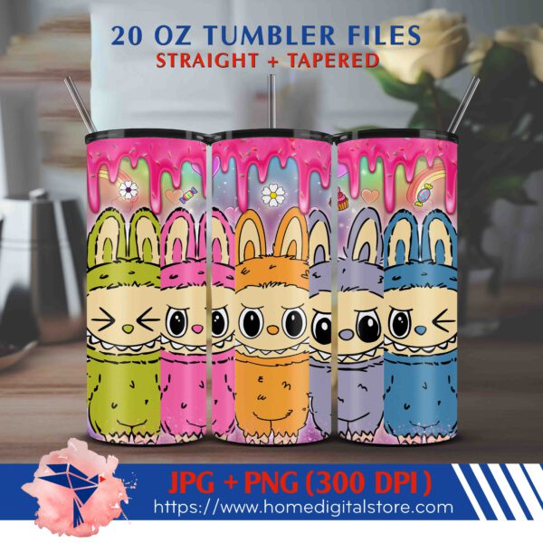 Labubu Tumbler Wrap 20oz