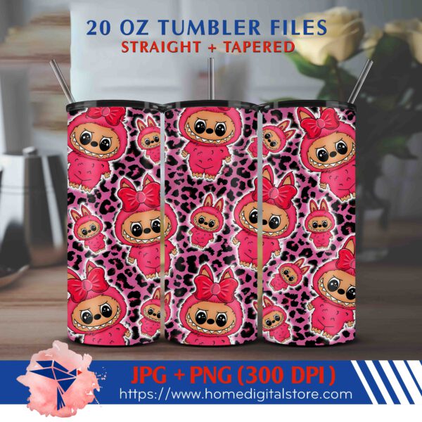 Labubu Tumbler Wrap