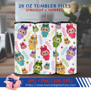Labubu Tumbler Wrap 20oz