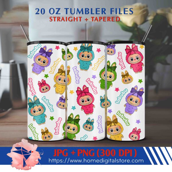 Labubu Tumbler Wrap 20oz