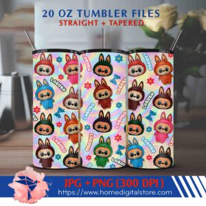 Labubu Tumbler Wrap 20oz