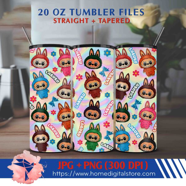 Labubu Tumbler Wrap 20oz