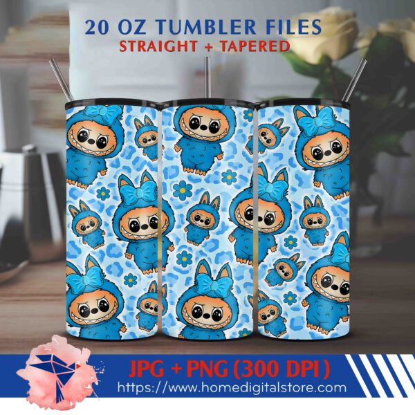 Labubu Tumbler Wrap