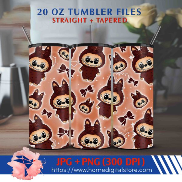 Labubu Tumbler Wrap 20oz