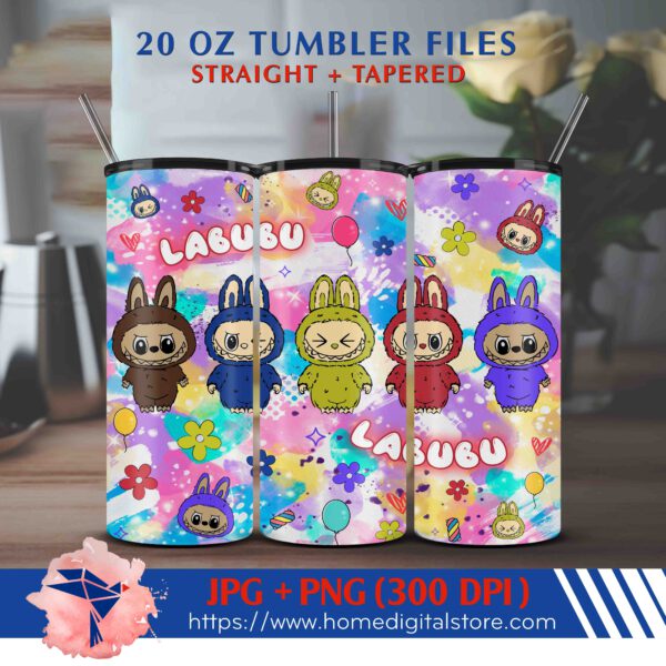 20oz Labubu Tumbler Wrap