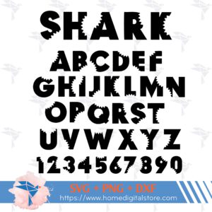 Shark Bite Font