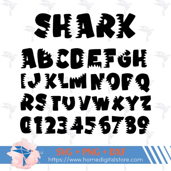 Shark Bite Font