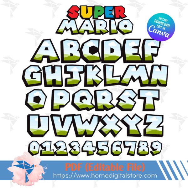 Super Mario Font