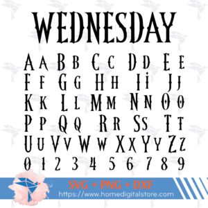Wednesday Font