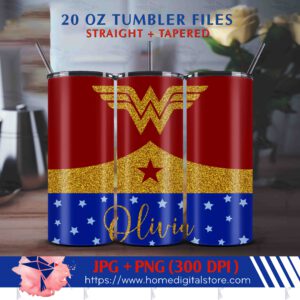 Wonder Woman Tumbler Wrap