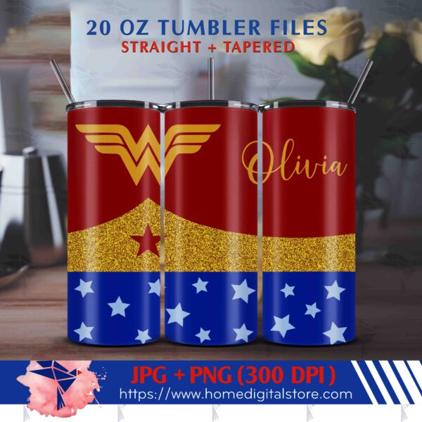 Wonder Woman Tumbler Wrap